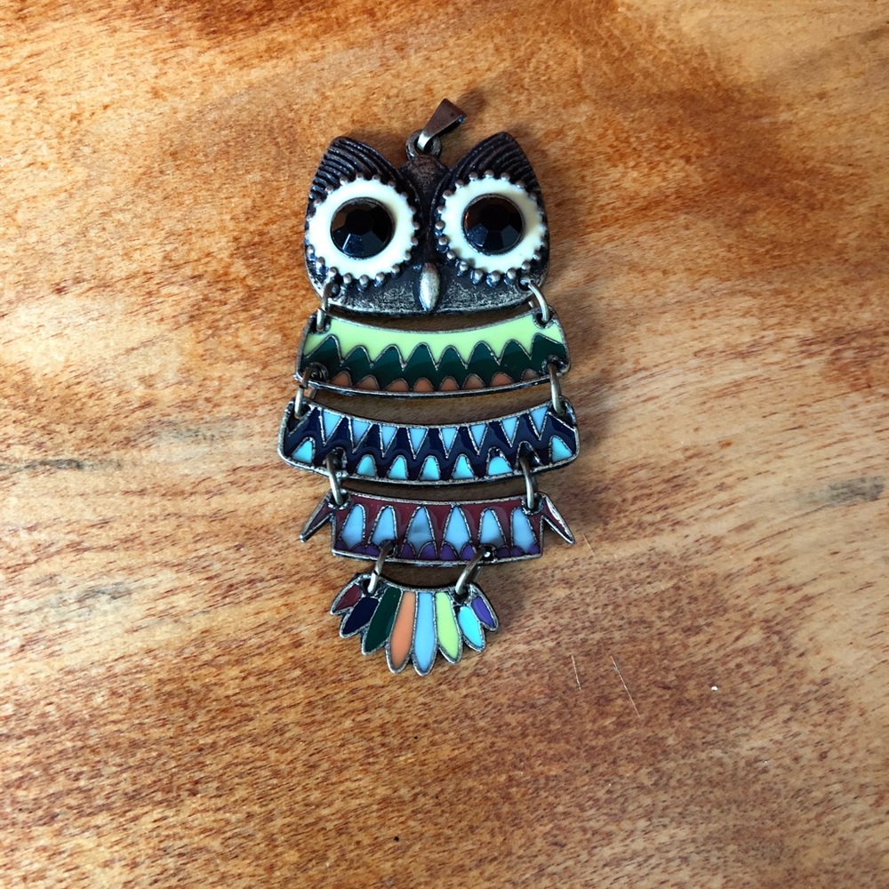 Fun Owl pendant